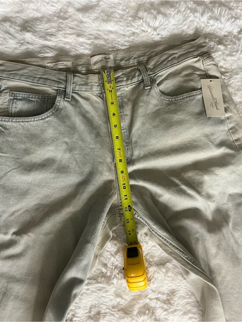 Plus-Size Wide Leg Jeans in Light Sage - Women Jeans - Picture 5 of 8